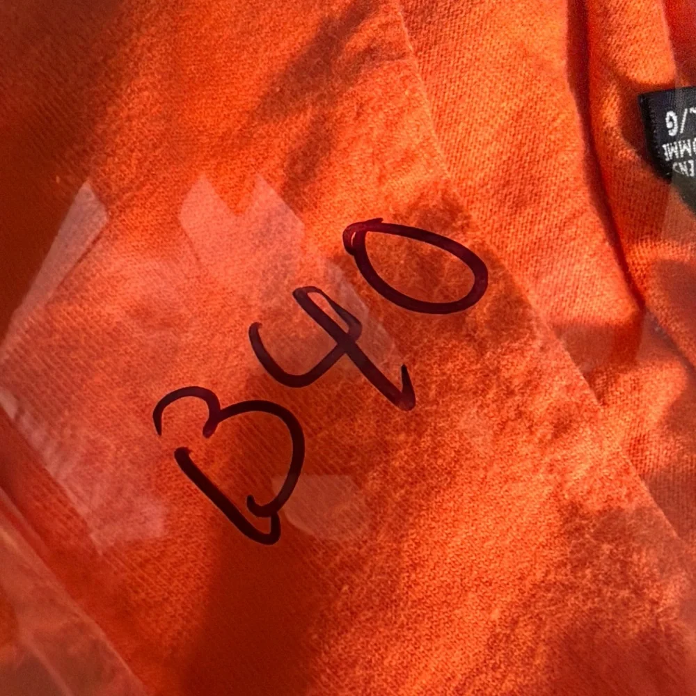 EBTEK by Eddie Bauer Orange‎ Athletic Workout Sleeveless Tank Top Size Large 90s